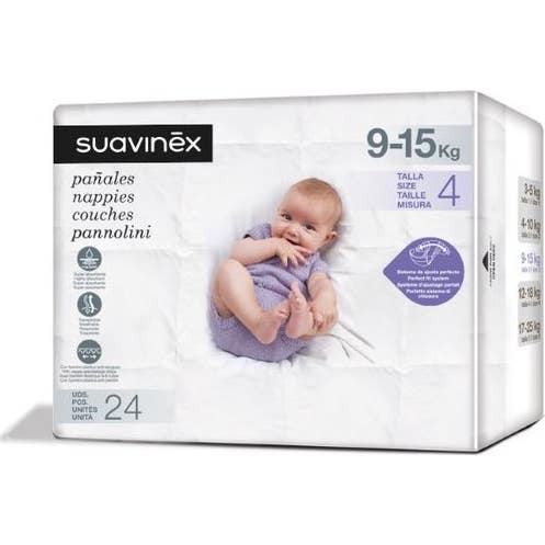 Suavinex grande taille 9-15kg 28uds