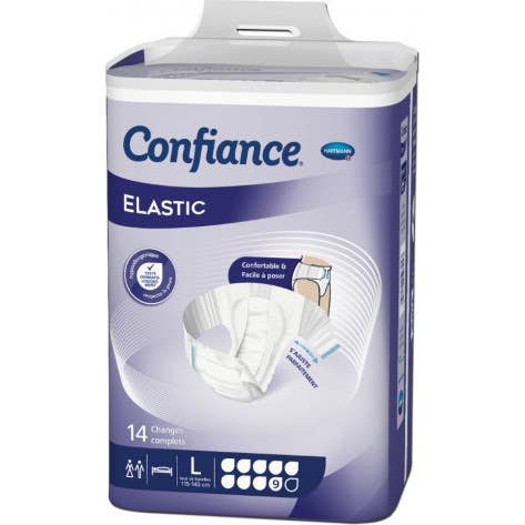 Confiance Elastic 9 Gouttes Taille L 14uts