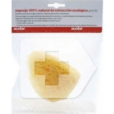 Eponge naturelle ajustable grande taille 1 pc