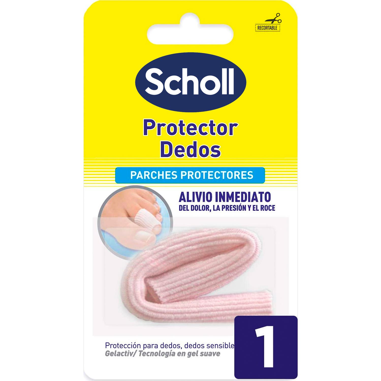 Finger Protection Scholl gel coated 1pc