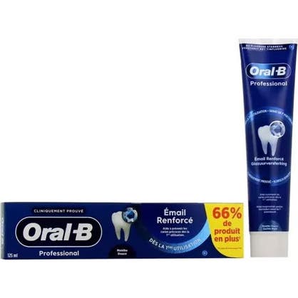 Oral-B Professional Dentifrice Émail Renforcé 125 Ml Taille 12