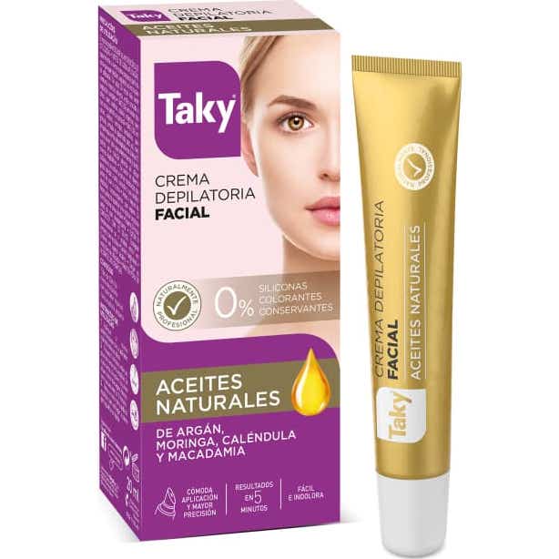 Taky Huiles Naturelles Crème Dépilatoire Visage 20ml