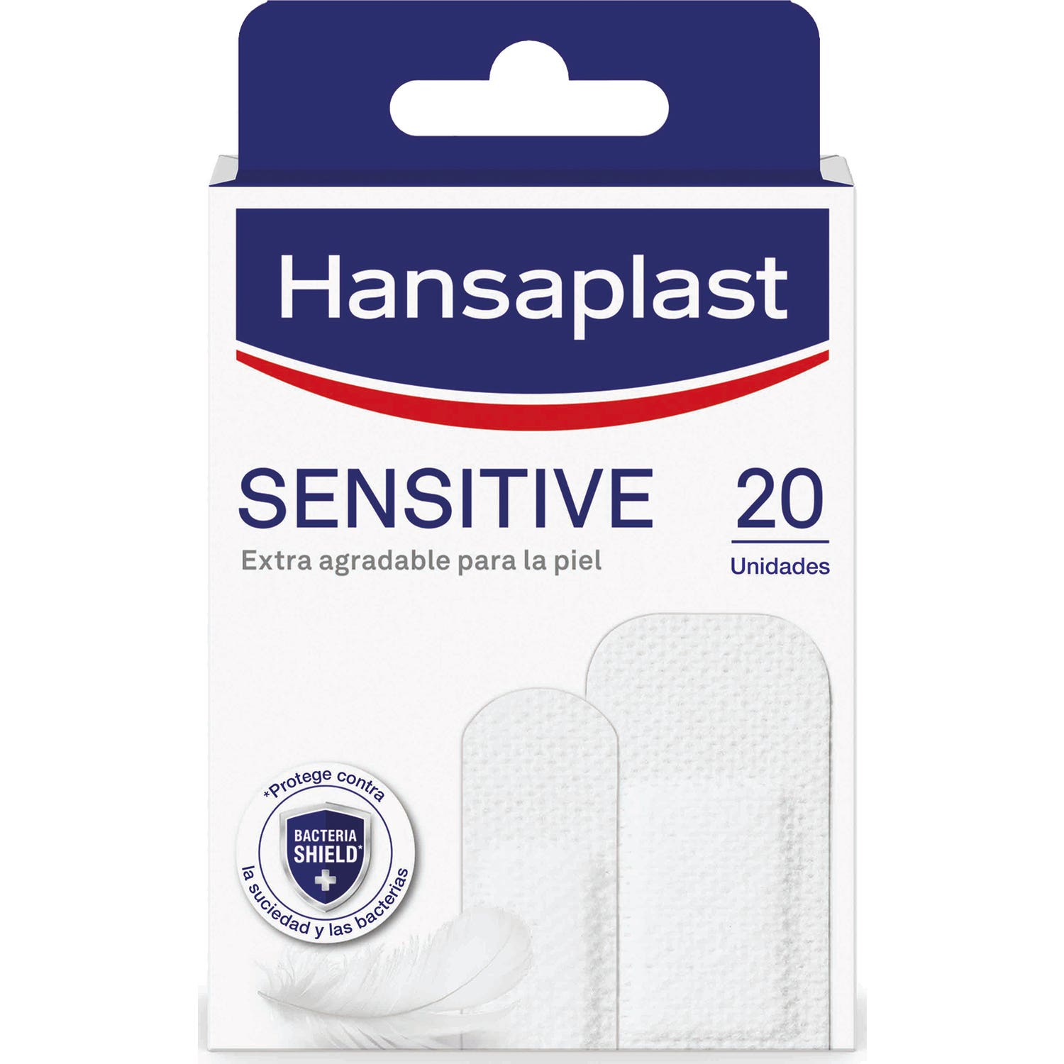 Hansaplast Sensitive Adhesive Sticker 2 Tailles 20 Sticks