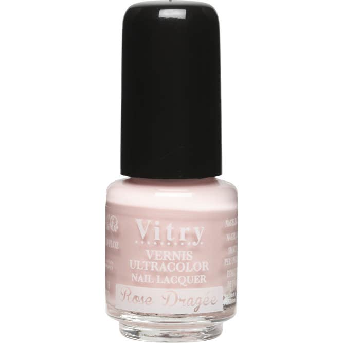 Vitry Mini Vernis Couleur Rose Dragée 4ml