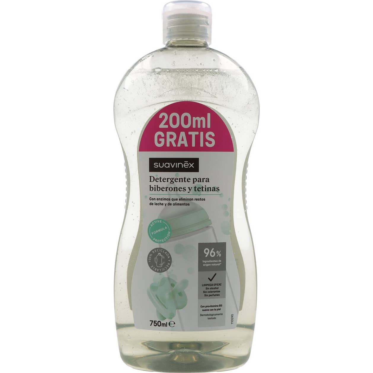 Suavinex Détergent pour Tétines et Biberons 750 ml