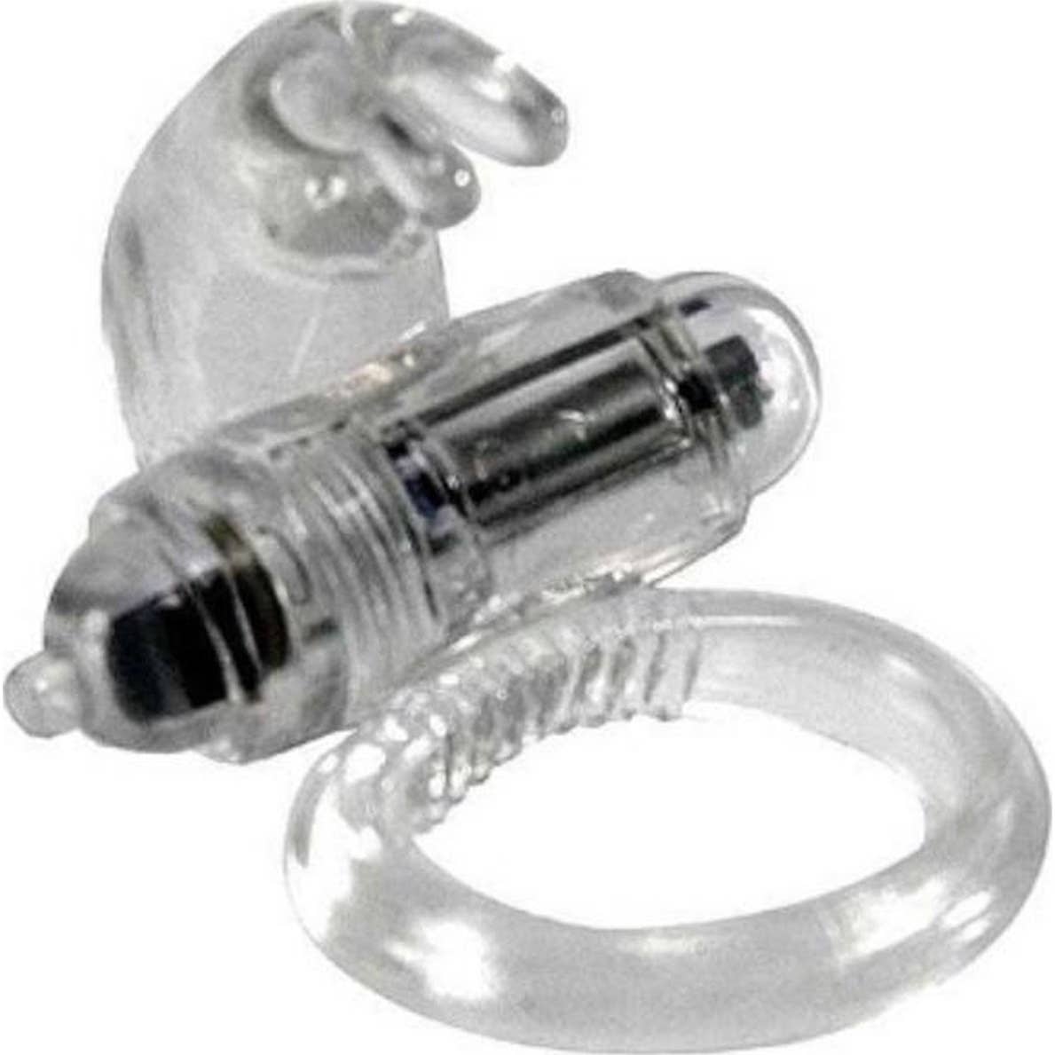 Seven Creations Anneau vibrant en silicone transparent 1 pc