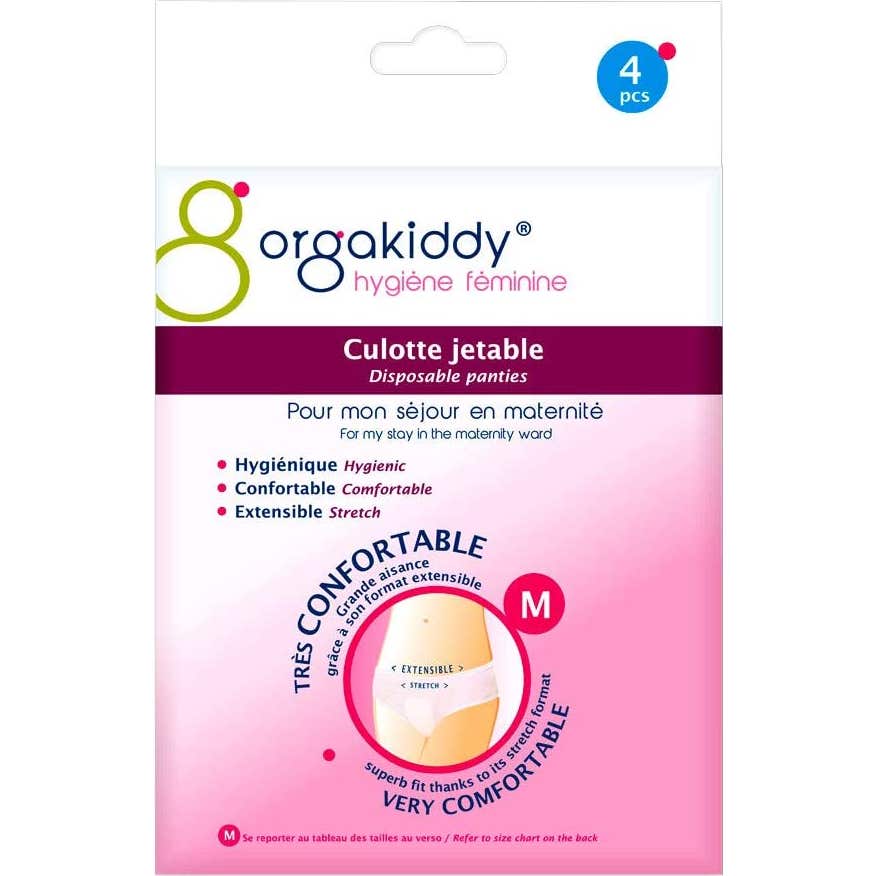 Orgakiddy Culotte Jetable Taille M 4 culottes