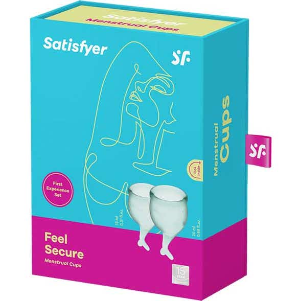 Coupe menstruelle Satisfyer Feel Secure 2 pièces