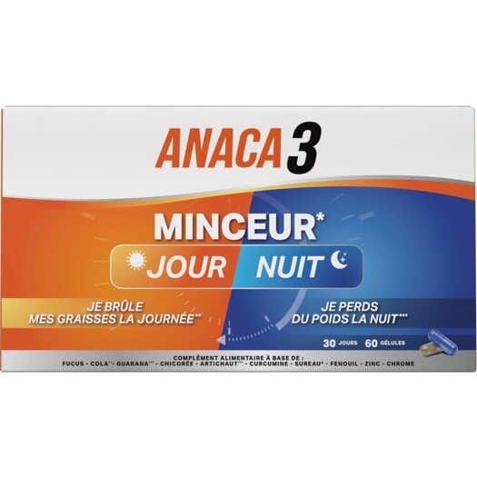 Anaca3 Minceur Jour Nuit 60 Gélules