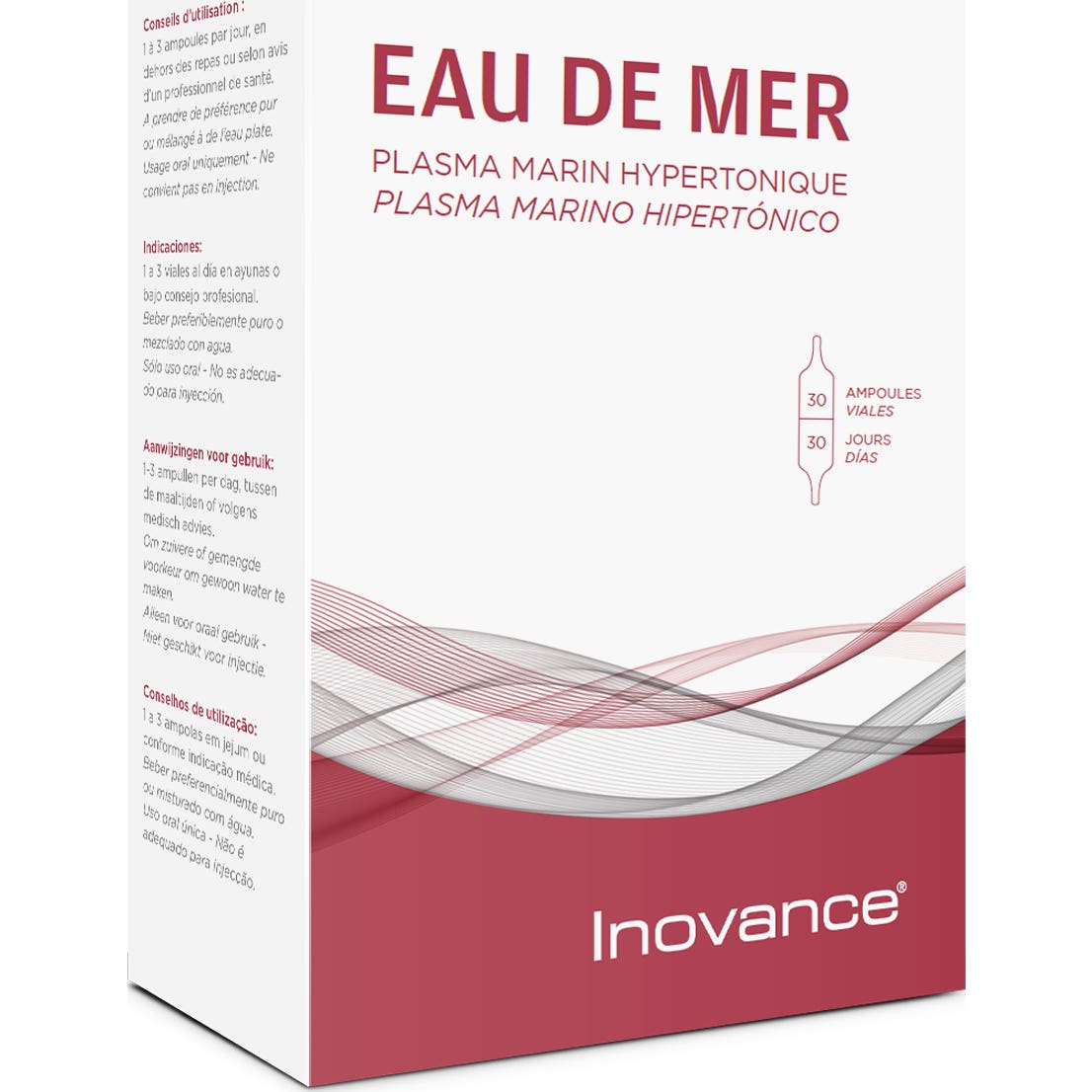 Ysonut Inovance Eau de Mer 30 ampoules buvables