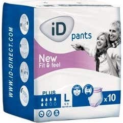 Id Pants Fit&Feel Plus T-L 10 Unités