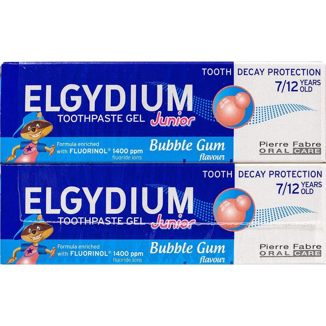 Elgydium Junior Gel Dentífrico Bubble 2x50ml