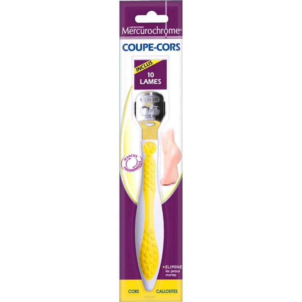 Mercurochrome Coupe Cors + 10 Lames 1 Unité