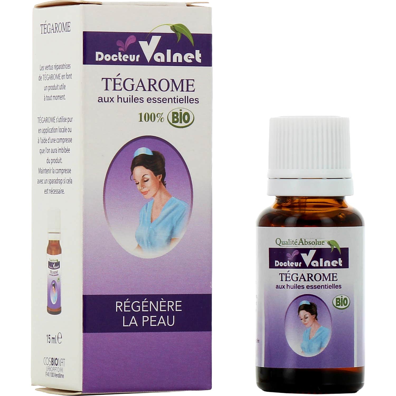 Docteur Valnet Tégarome Peau Agressée 15ml