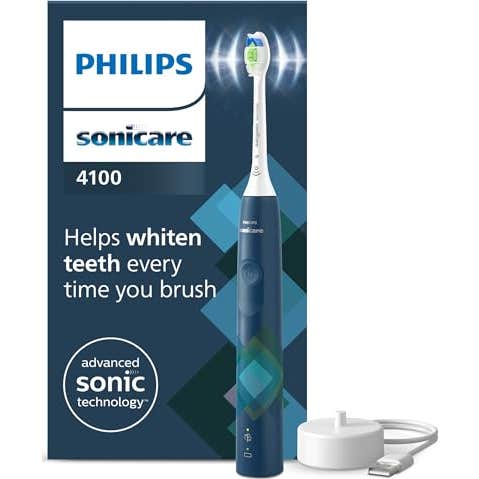Philips Sonicare 4100 Series Brosse Dents Électrique Bleu 1 Unité