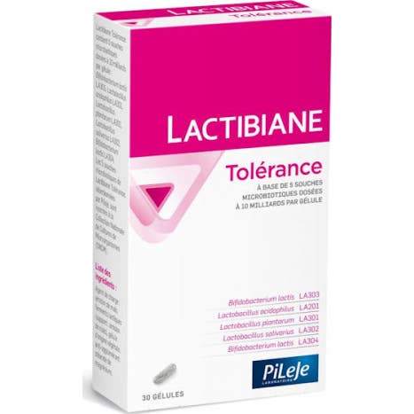 Pileje Lactibiane Tolérance 30 Gélules