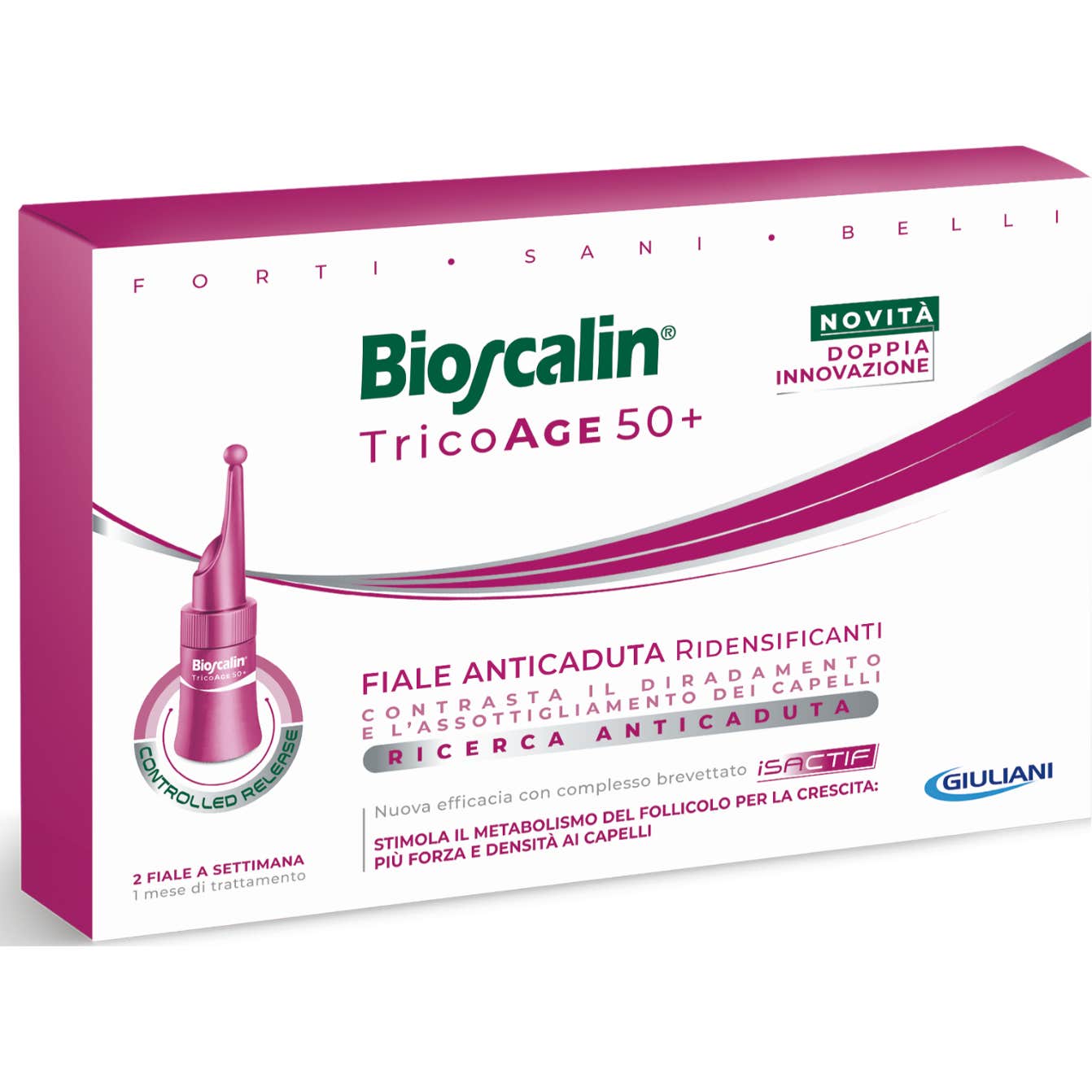 Bioscalin TricoAge50+ Redensifiants 8 Ampoules