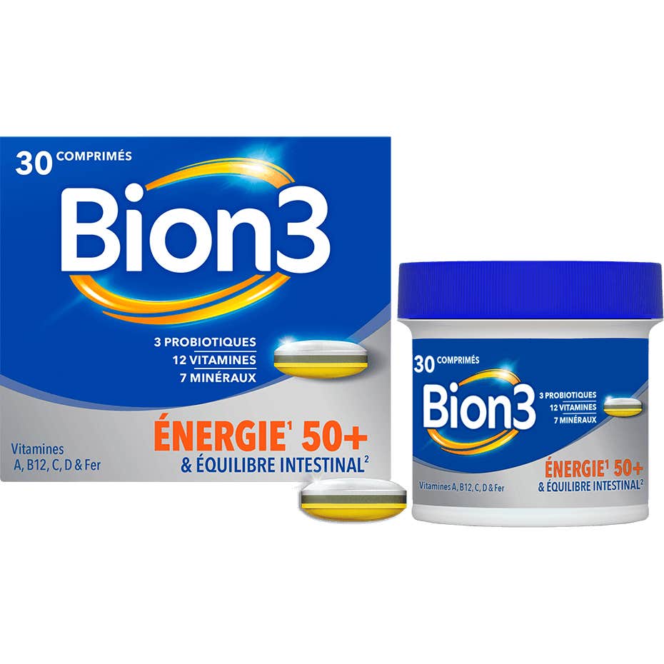 Bion 3 Énergie 50+ 30comp