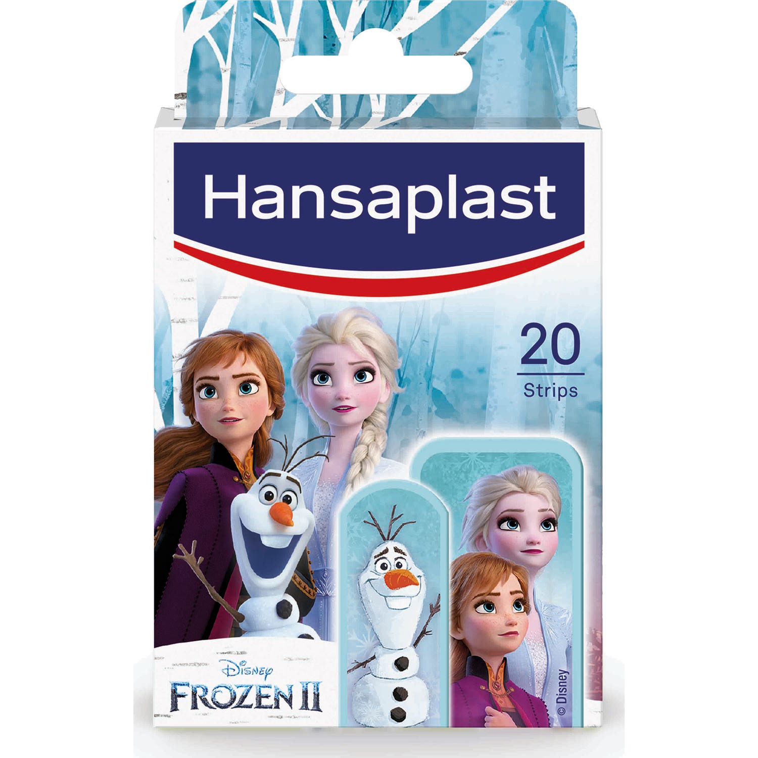 Hansaplast Disney La Reine des Neiges Pansement Adhésif 20 Unités