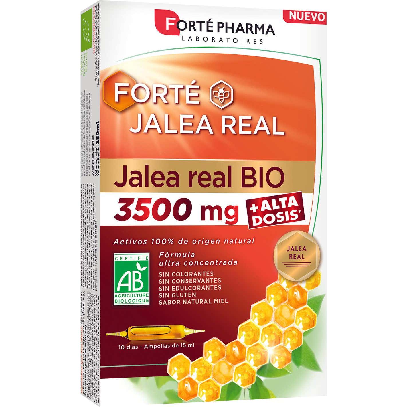 Forté Pharma Forte Gelee Royale Bio3500Mg 10 Ampoules