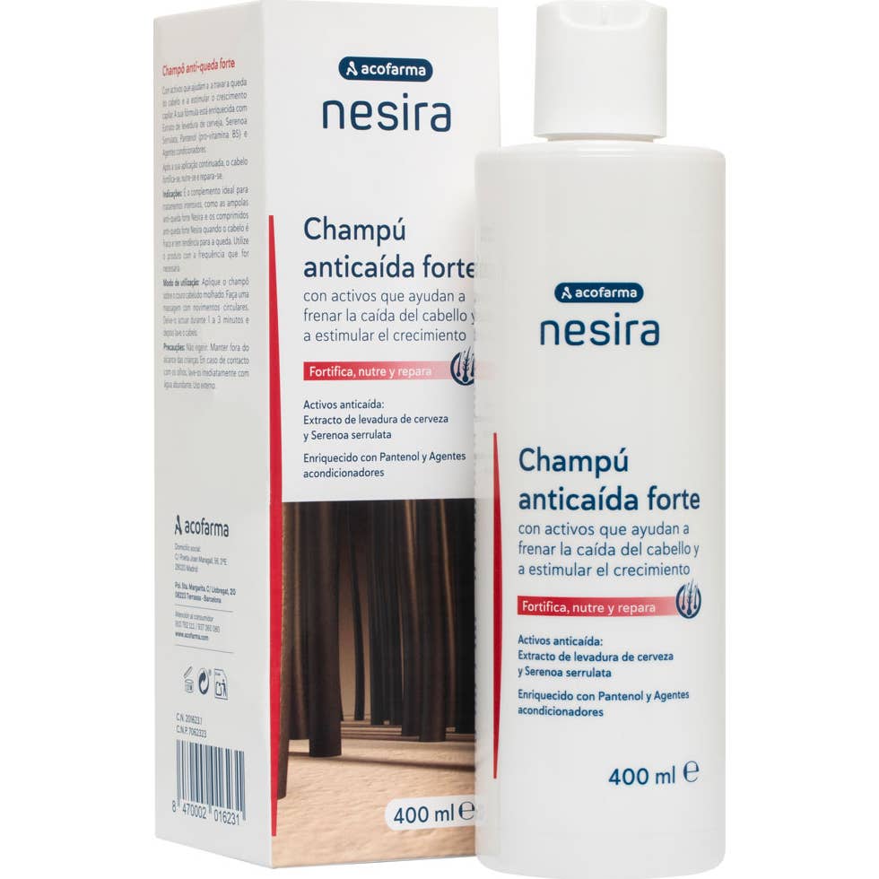 Acofar Nesira Shampooing Antichute Forte 400ml