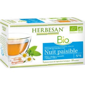 Herbesan Infusion Camomille Relaxation Détente Bio 20 sachets