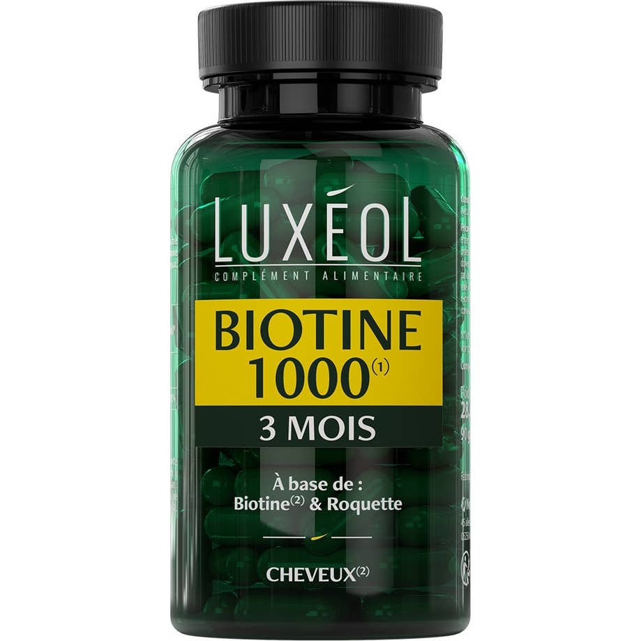 Luxeol Biotine 1000 90 Gélules