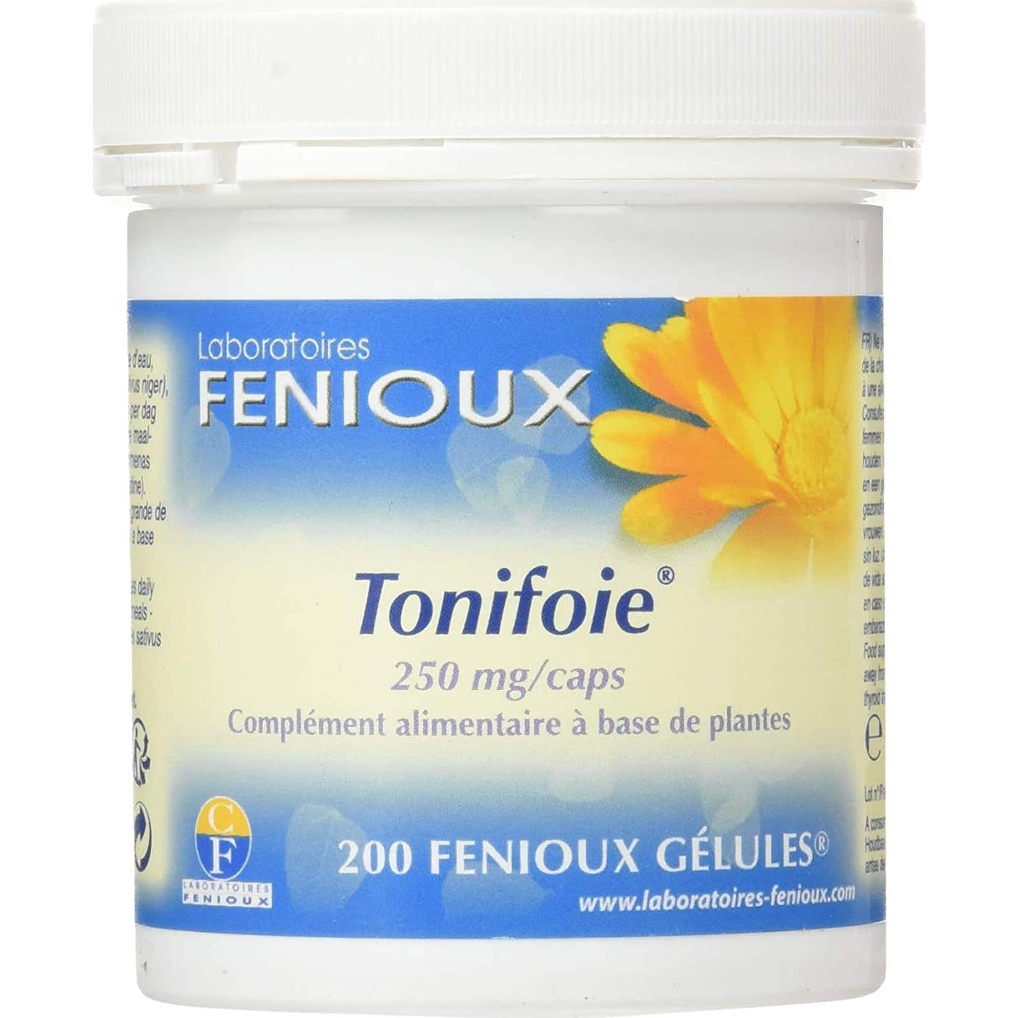 Fenioux Tonifoie 250mg 200 Perles