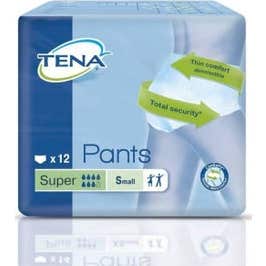 Tena Complete Change Slip Tena Pants Super S 12uts