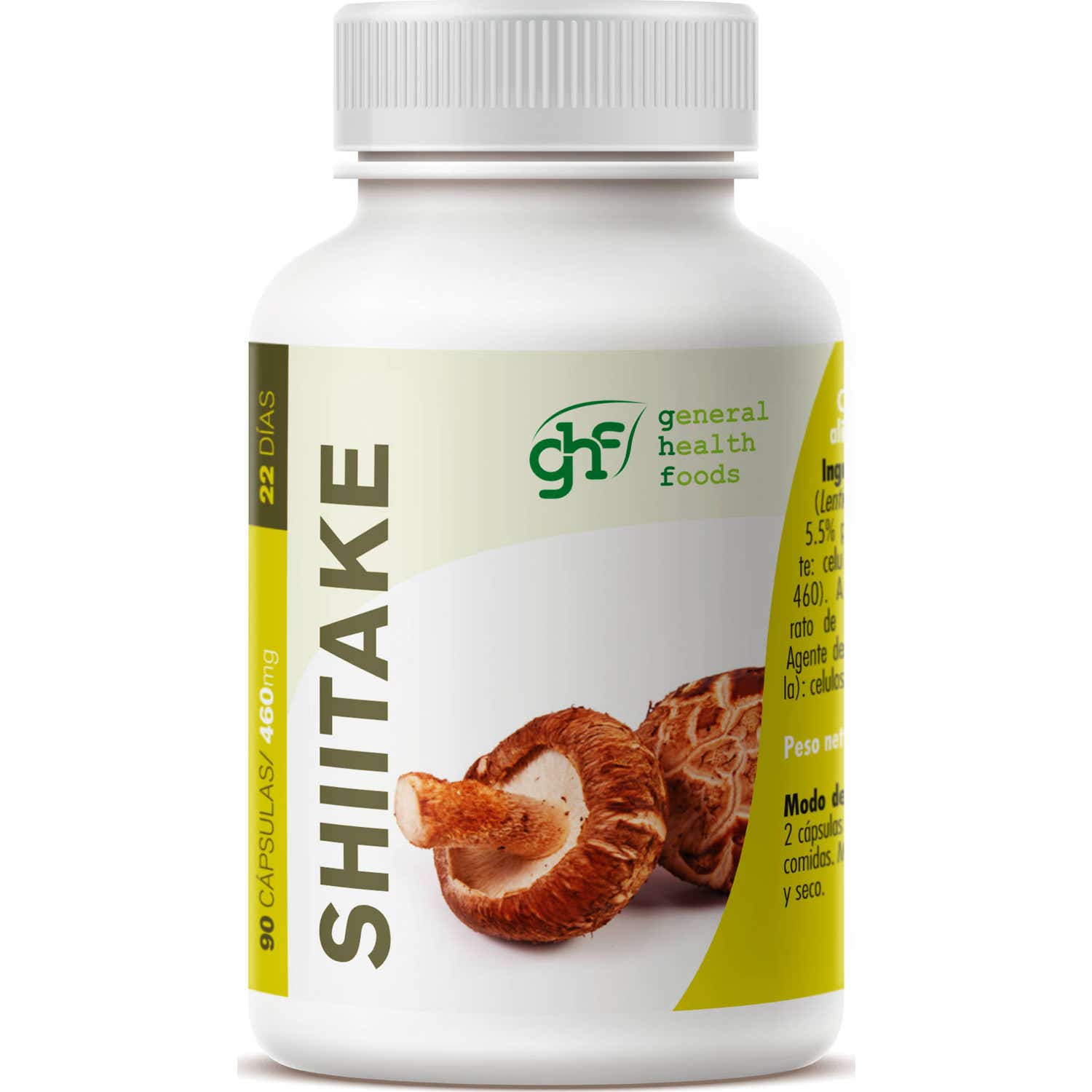 GHF Shitake 460mg 90cáps 460mg 90cáps