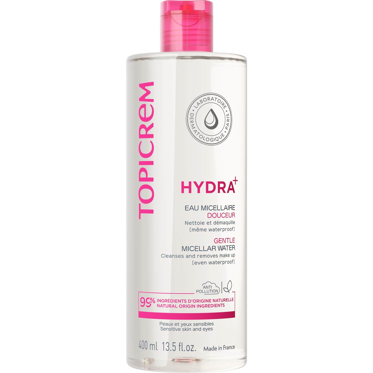 Topicrem HYDRA+ eau micellaire 400ml