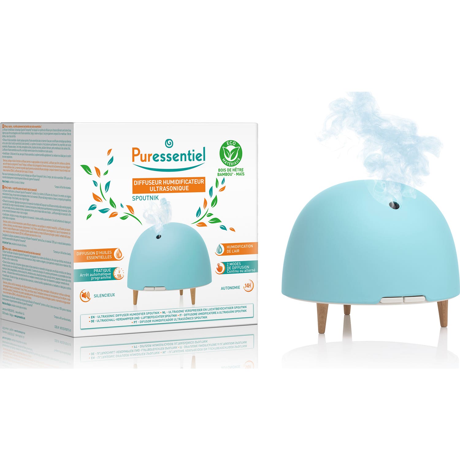 Puressentiel Diffuseur Humidificateur Ultrasonique 1 Unité