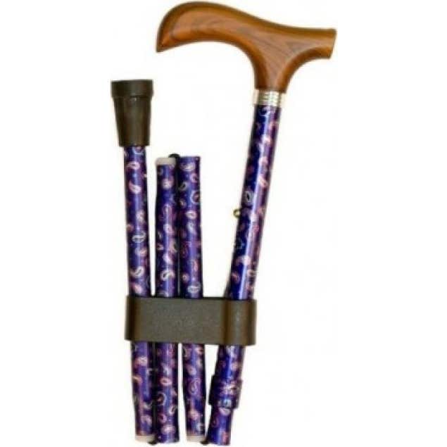 Béquille pliante Garcia 1880 en aluminium estampillée 305