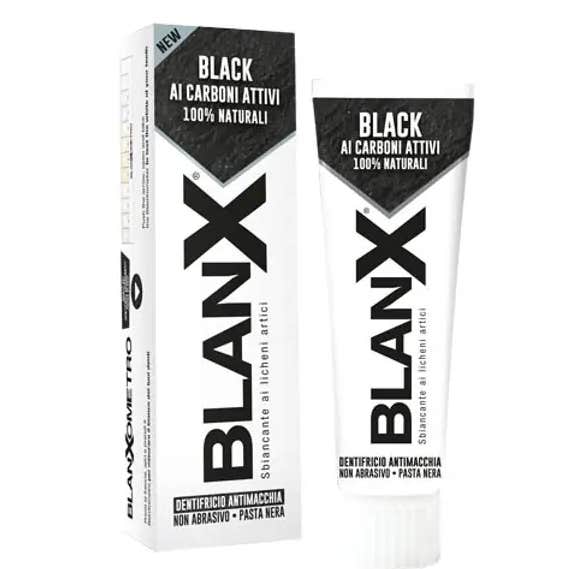 BlanX Black Charcoal Dentifrice Contre Plaque et Taches 75ml