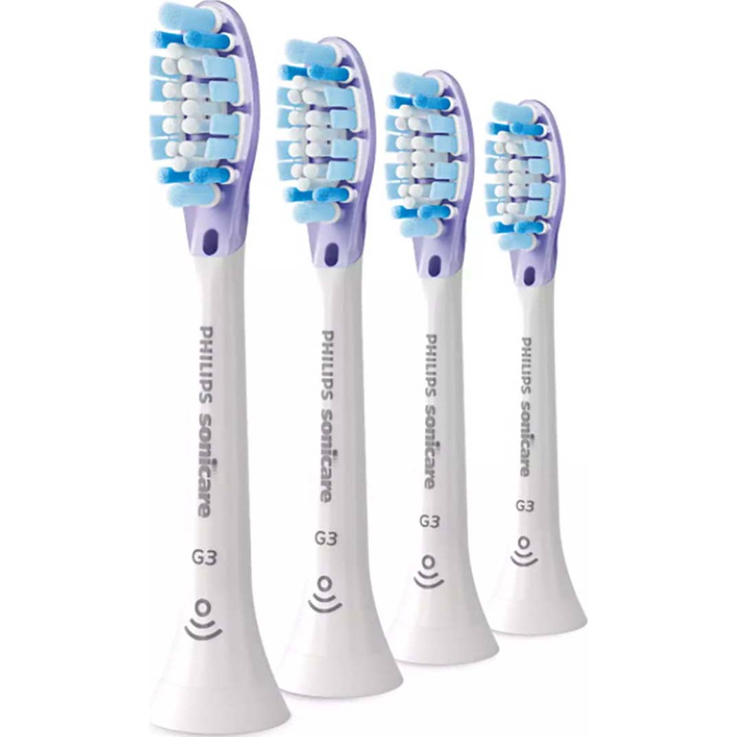Sonicare G3 Premium Gum Care Tête Brosse Dents Blanc 4uts