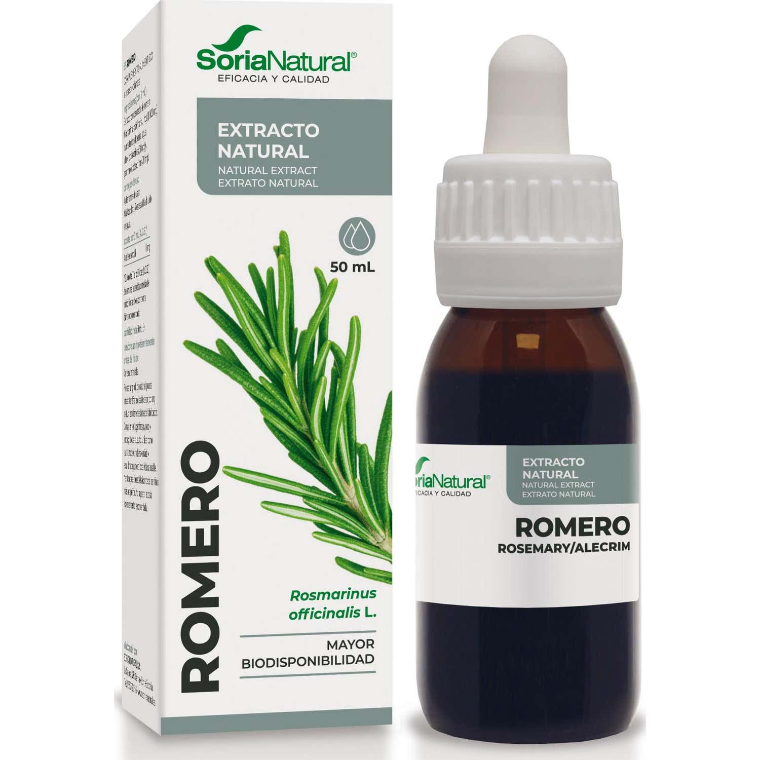 Extracto Romero 50ml Xxi Soria Natural *