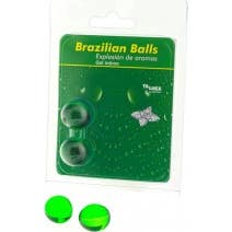 Diverty Sex Taloka Brazilian Balls Intimate Gel Mint 2uds