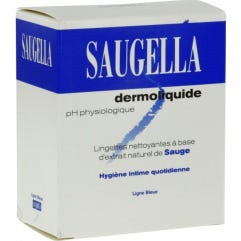 Saugella Dermoliquide 10 Lingettes Nettoyantes