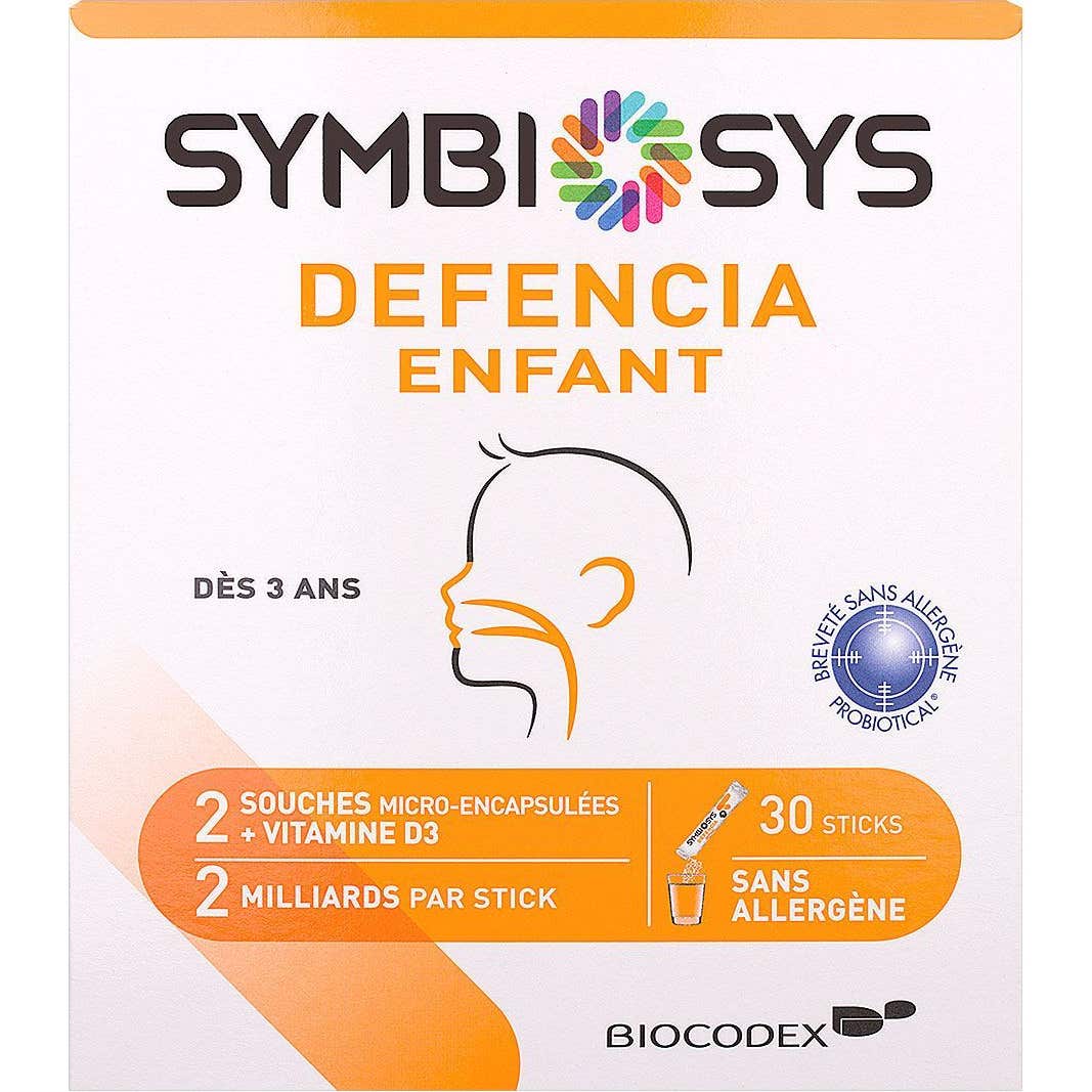 SYMBIOSYS Compl&eacute;ment Alimentaire Defencia Enfant - La Boite De 30 Sticks - 60g