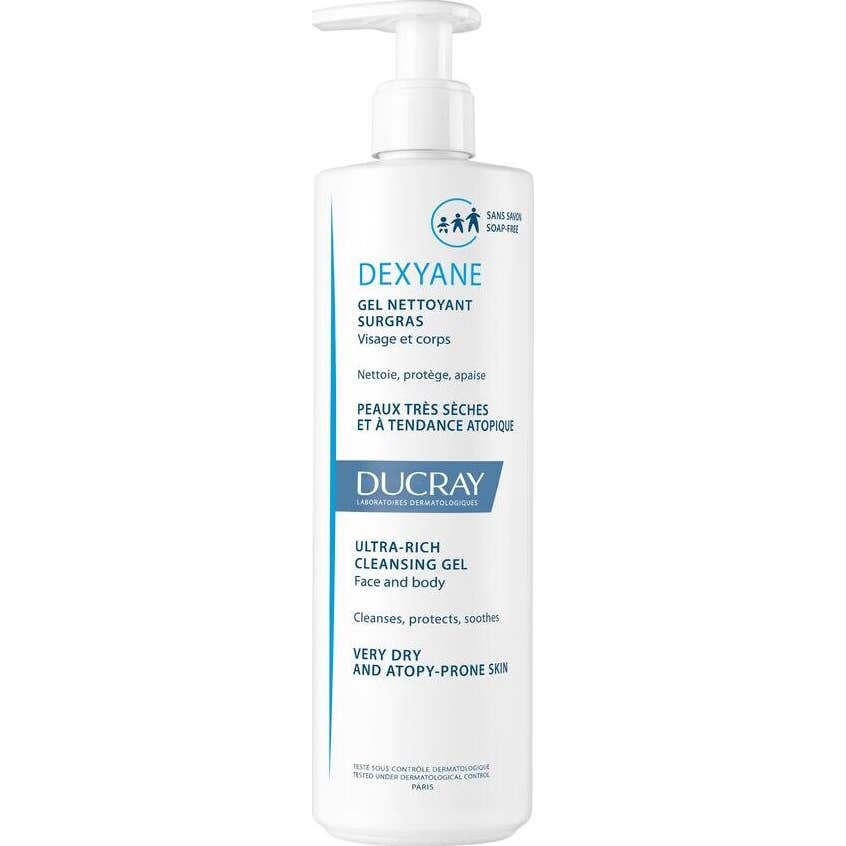 Ducray Dexyane Gel Nettoyant Surgras 400ml