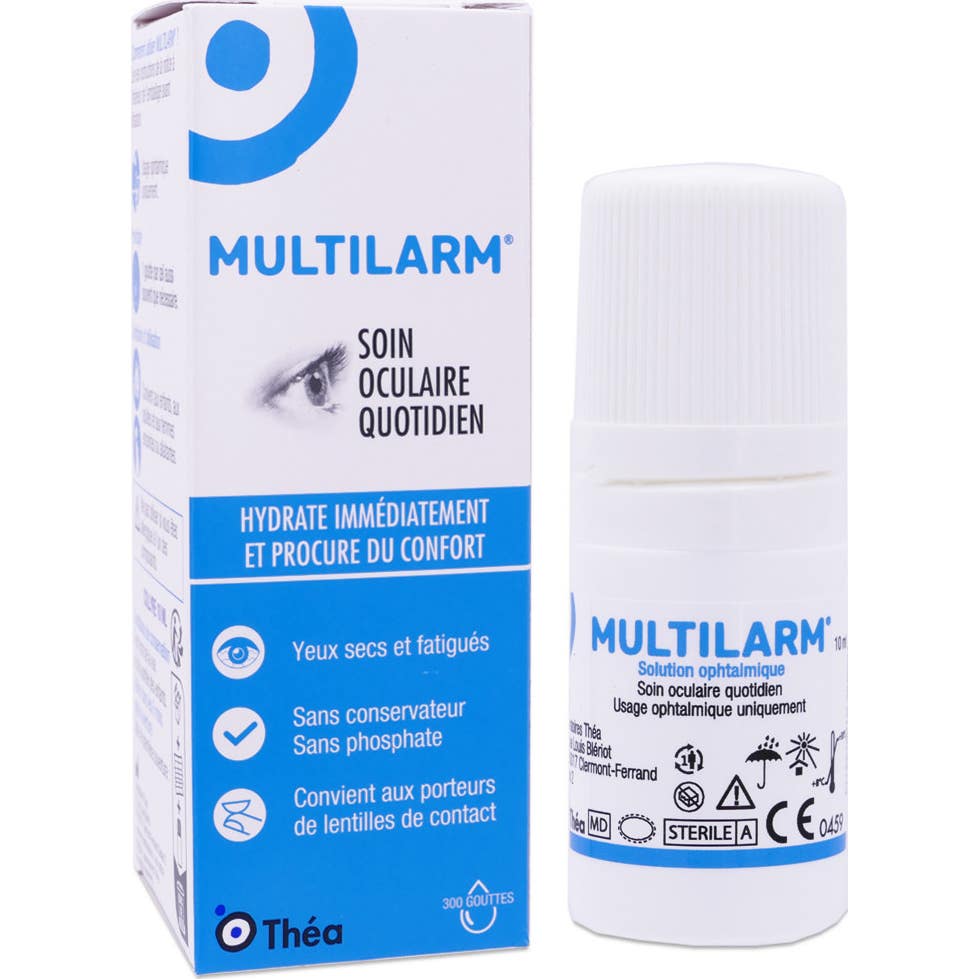 Théa Multilarm Soin Oculaire Quotidien 10 ml