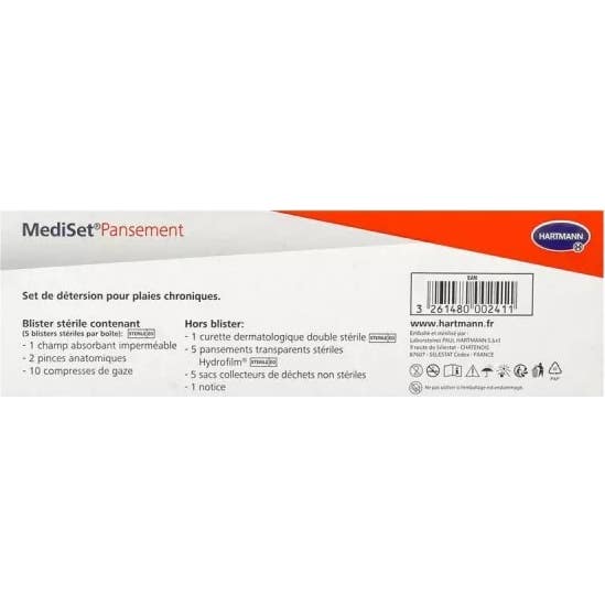 Hartmann Larochette Mediset Set Pans Detersion 5 Hartmann Larochette Mediset Set Pans Detersion 5