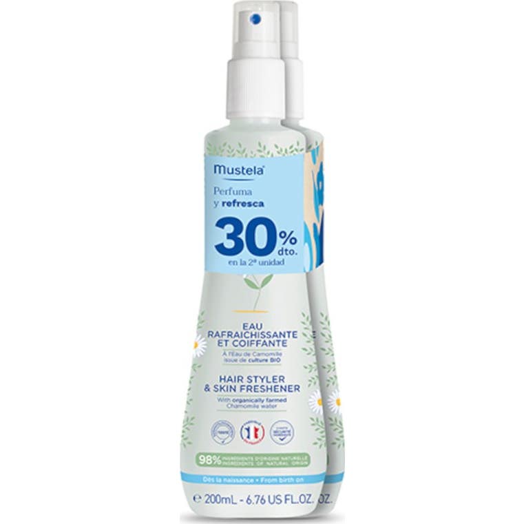 Mustela Eau Coiffant 2x200ml