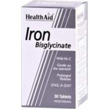 Health Aid Iron Bisglycinate 30Mg 30 Comprimés - Image 2