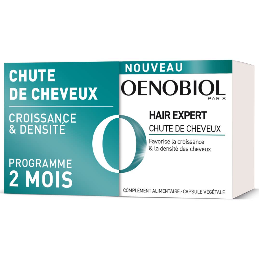 Oenobiol Hair Expert Chute de Cheveux 2x30 Capsules