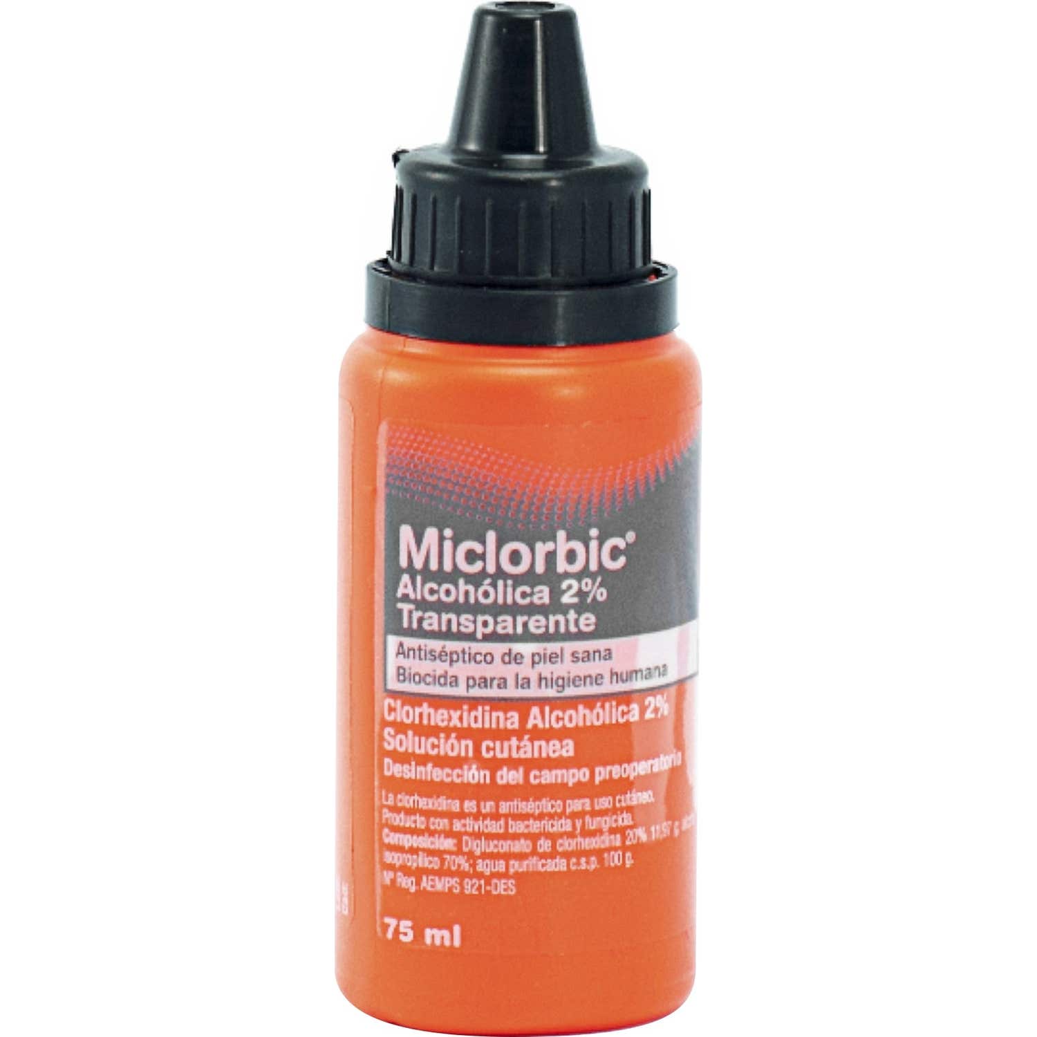 Miclorbic Chlorhexidine Alcoolique 2% Incolore 75ml