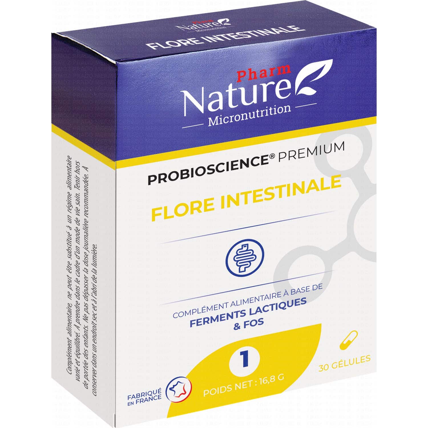 Pharm Nature Micronutrition Flore Intestinale 30 Gélules
