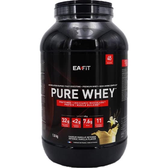 Eafit Pure Whey Vanille Intense 1,8kg