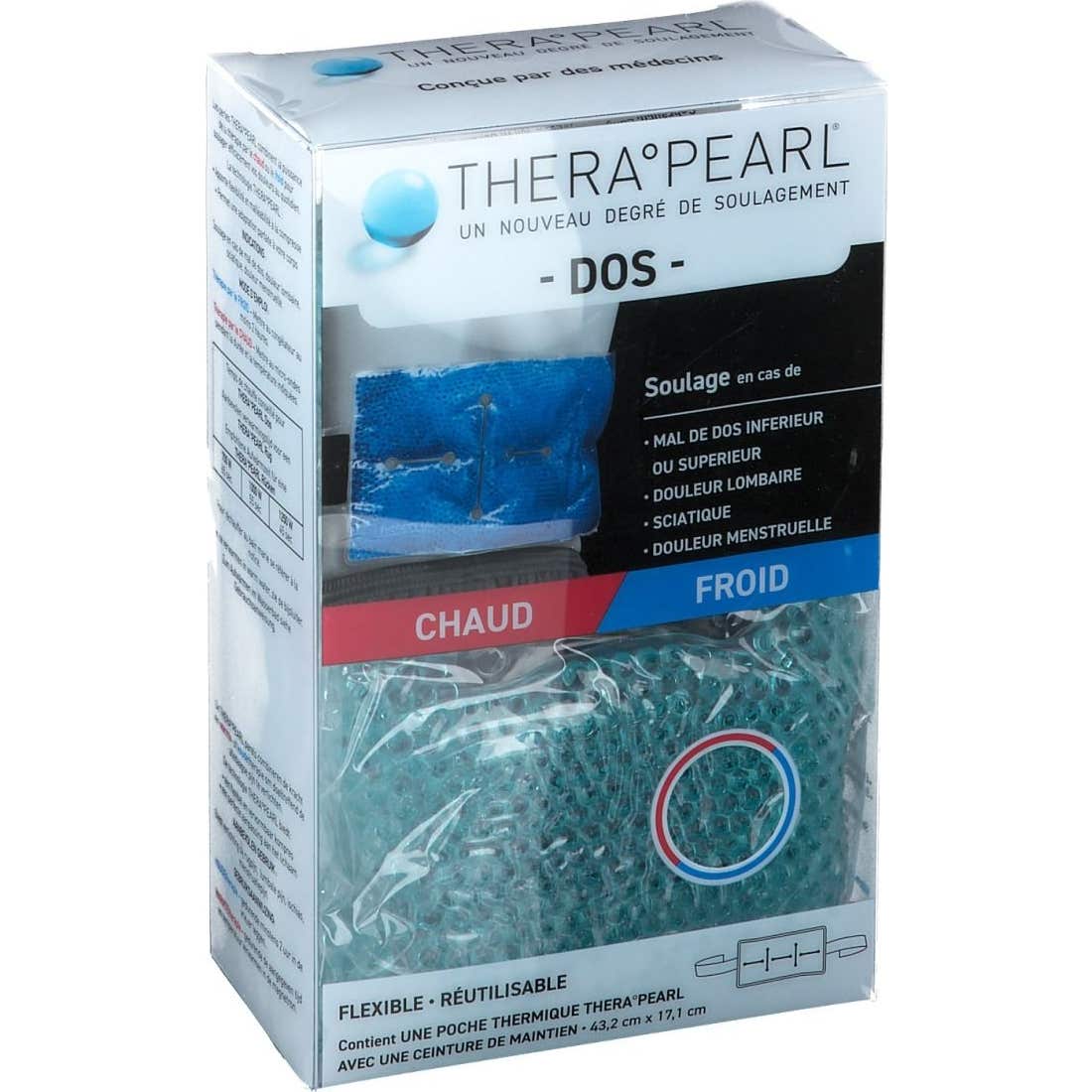 Thera Pearl Compresse Dos Chaud Froid