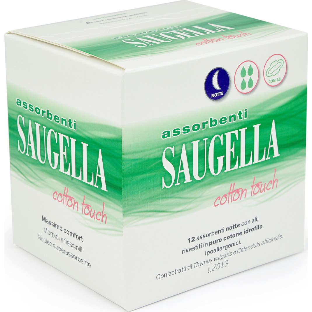 Cotton Touch Night Absorbent Night 12 Pieces